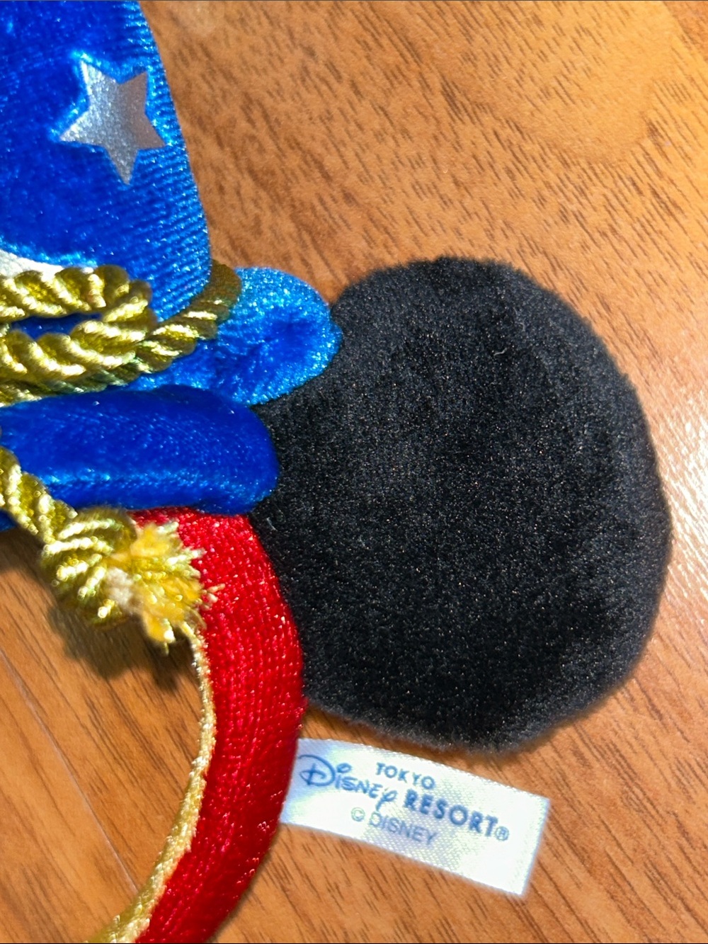 NWT Disney x Tokyo Disneyland Mini Fantasia Mickey Ears Headband Keychain - Picture 5 of 11